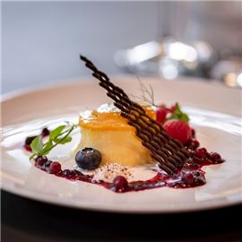 Dessert at Restaurant Mirabell